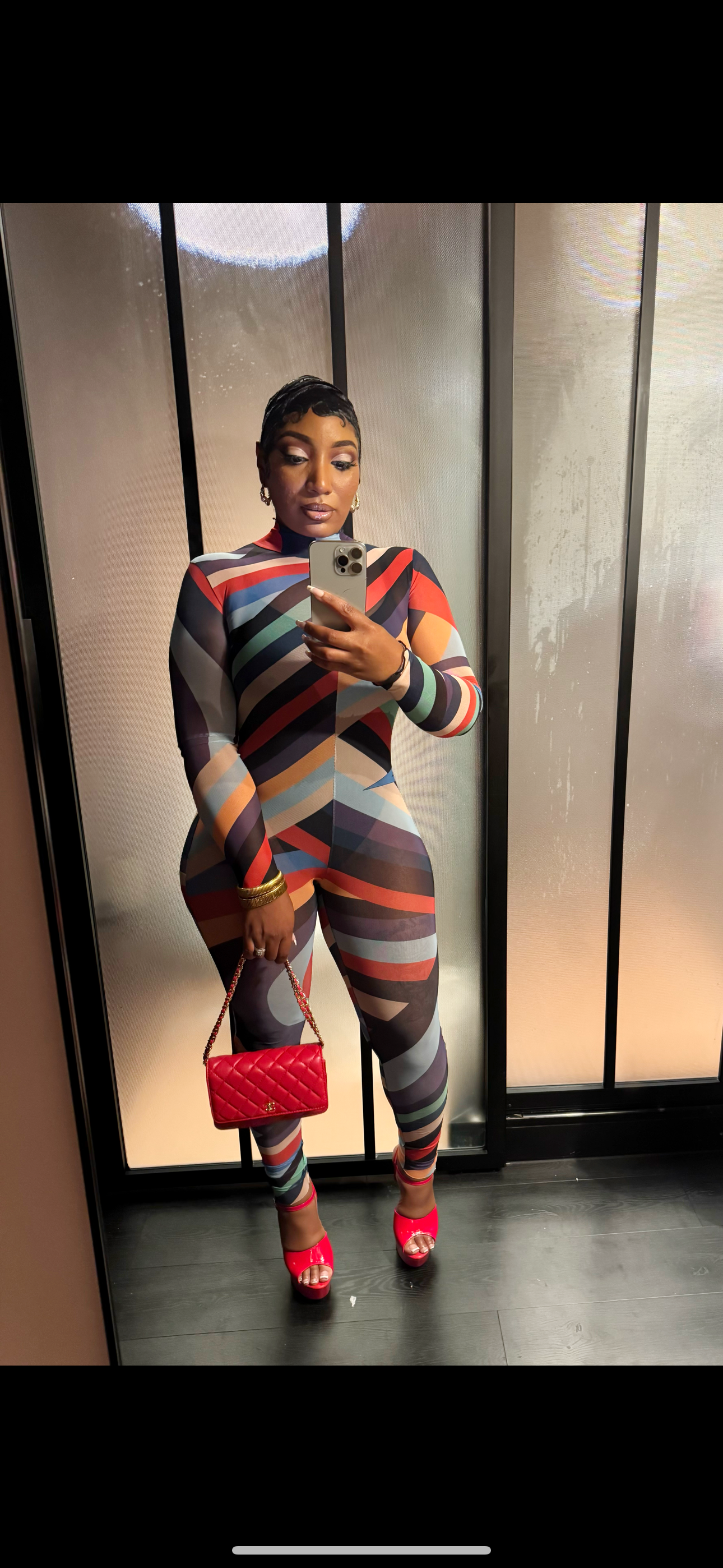 Color Block Jumpsuit