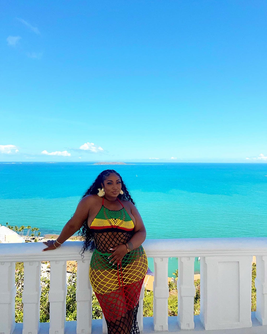 Marley Crochet Dress (Multi)