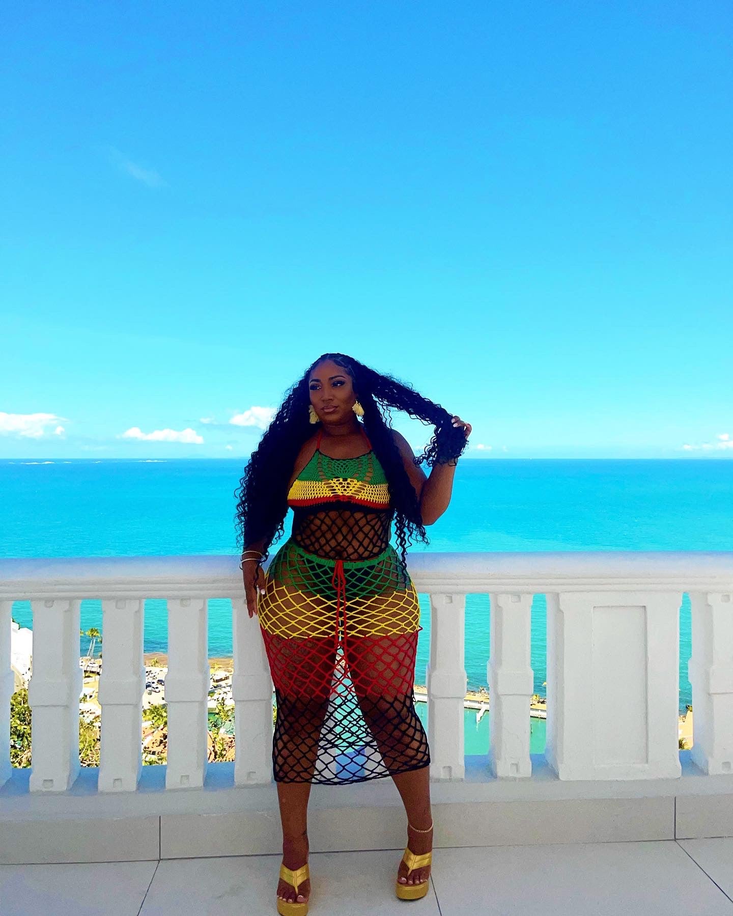 Marley Crochet Dress (Multi)