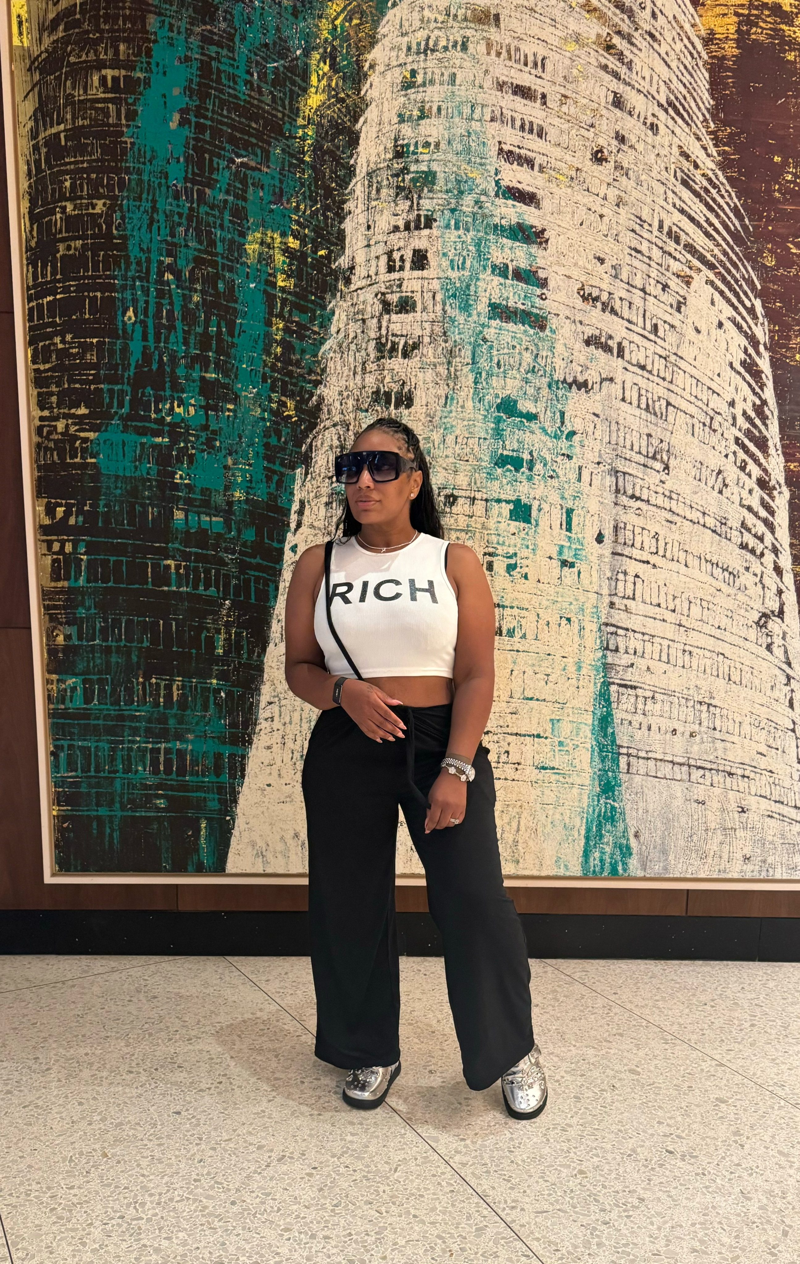 Airport Bae Jumpsuit (Black)