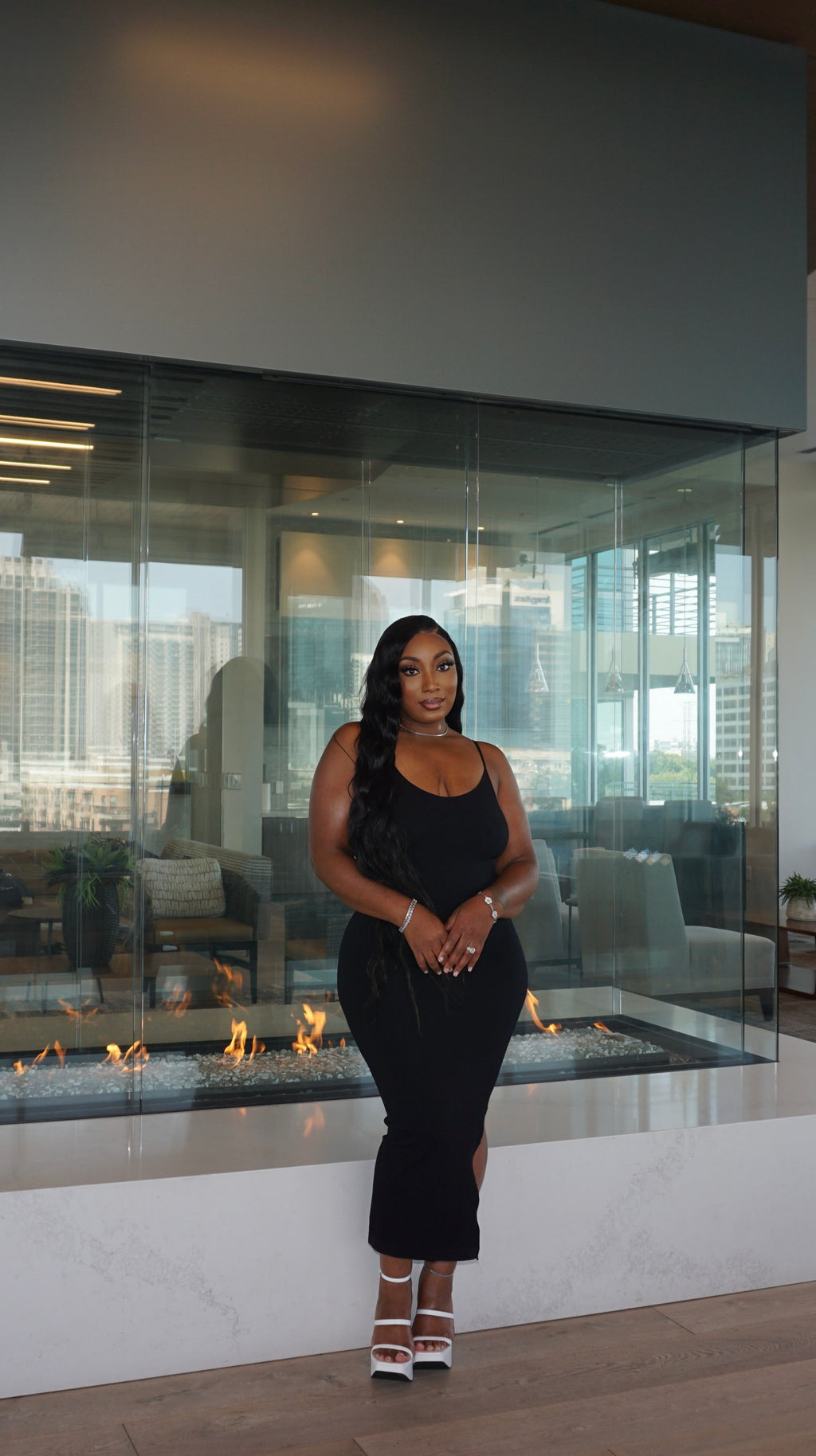 Ribbed Bodycon Maxi Dress