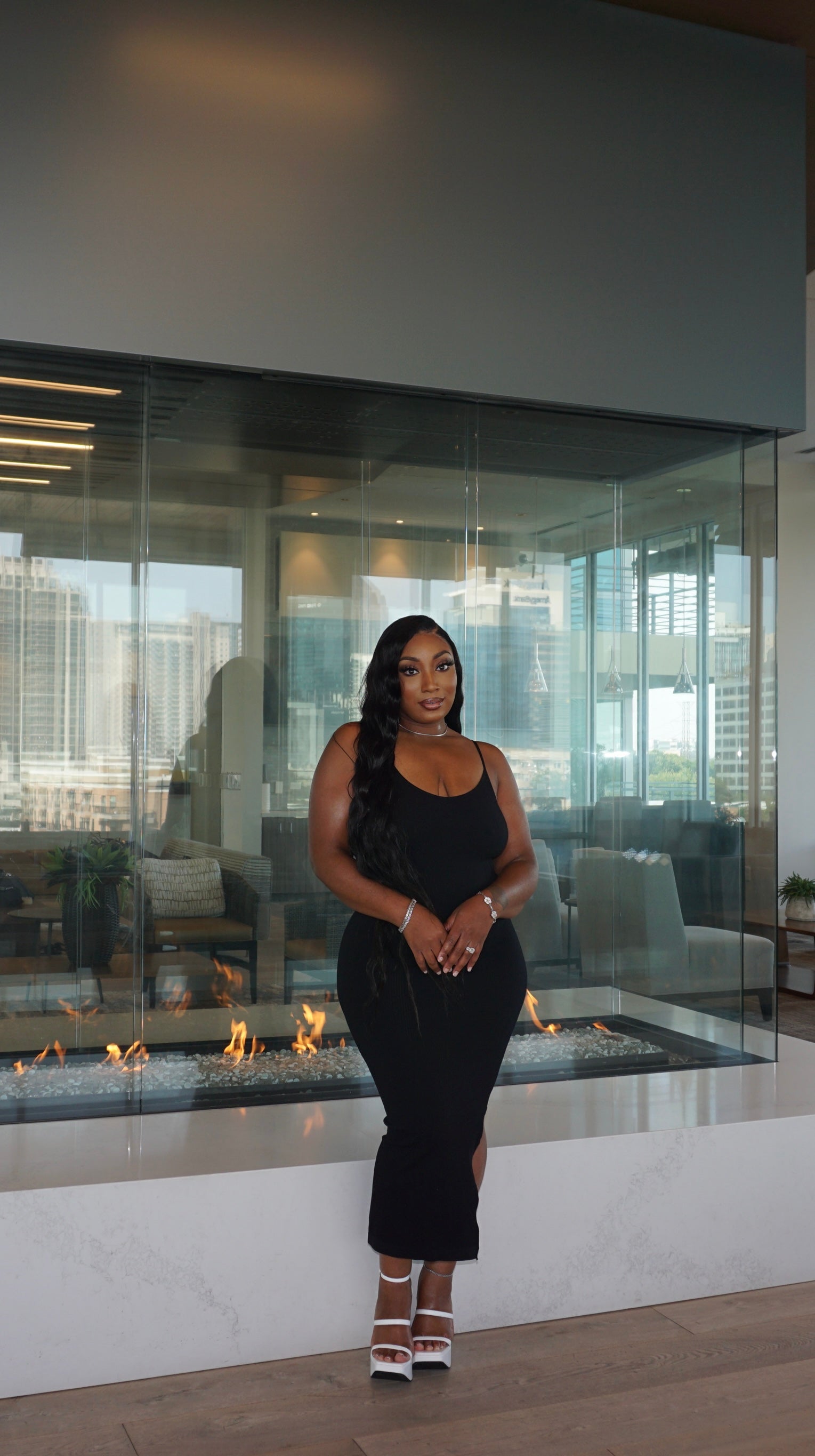 Ribbed Bodycon Maxi Dress