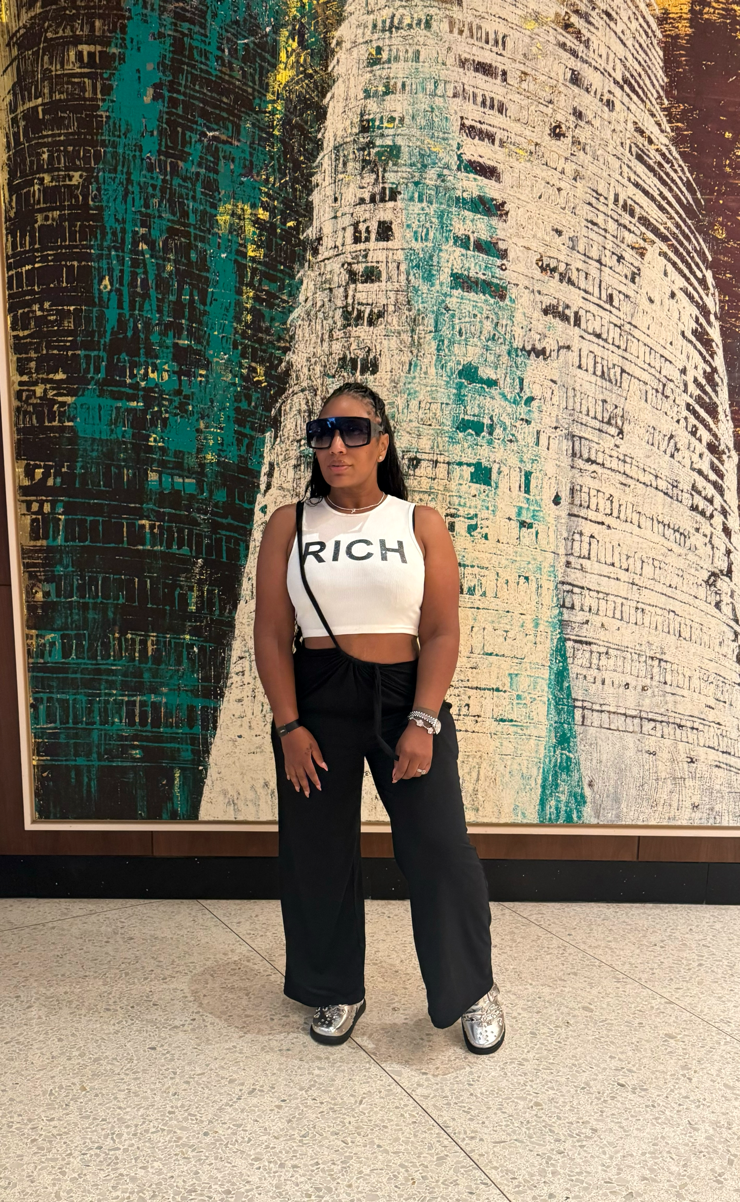 Airport Bae Jumpsuit (Black)