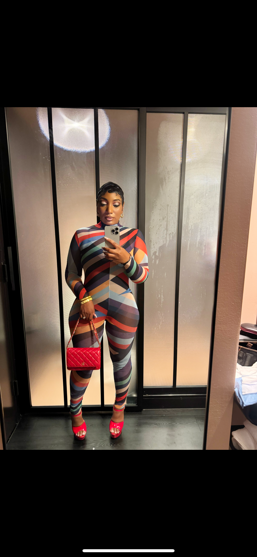 Color Block Jumpsuit