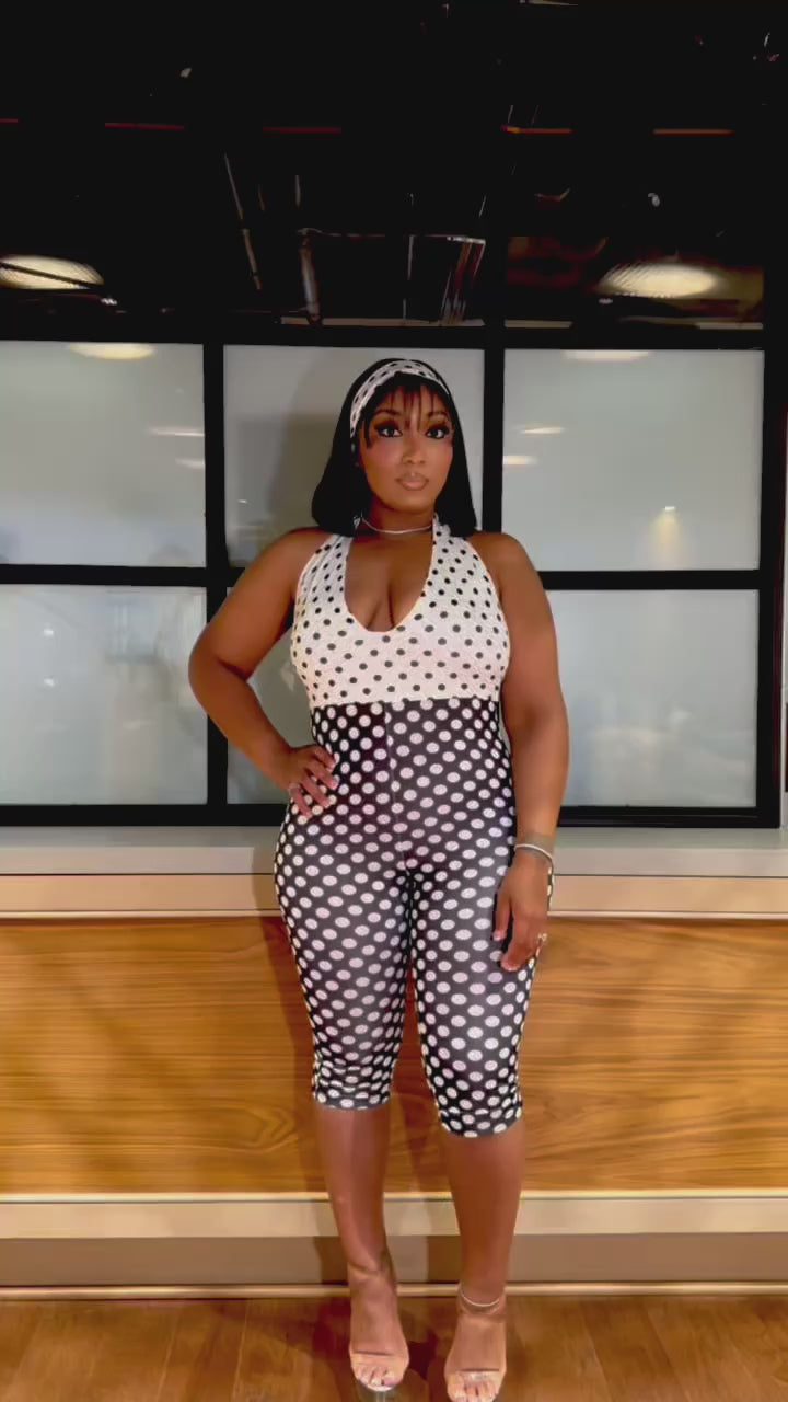 Polka Chic W/Headband